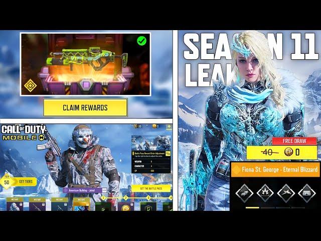 *NEW* Season 11 Leaks! Battle Pass + FREE Legendary + New Events + Armory Series & more! CODM Leaks