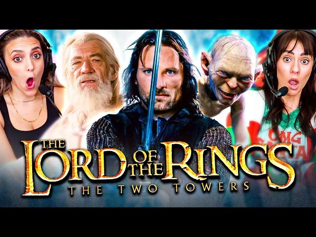 THE LORD OF THE RINGS: THE TWO TOWERS (2002) MOVIE REACTION!! First Time Watching!!