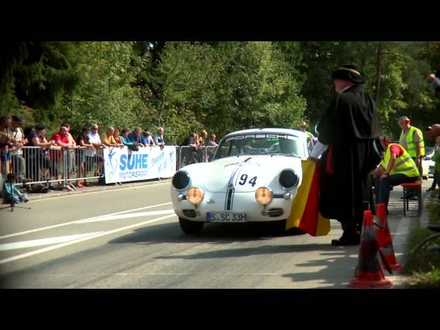 Historic Porsche 356 SC Racing - Eggbergrennen Bad Säckingen 2011