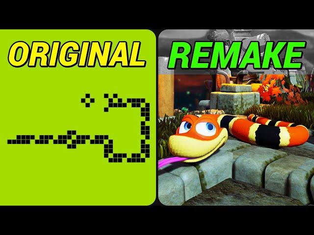 The evolution of SNAKE games