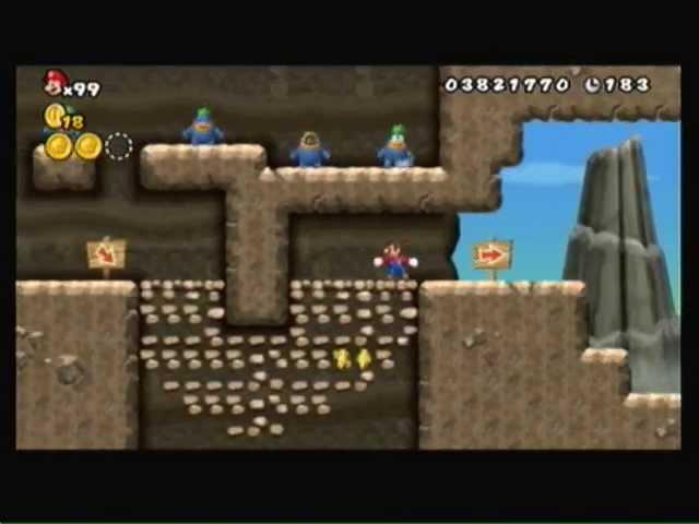 New Super Mario Bros Wii Episode 6-World 6 (Mountain Land)