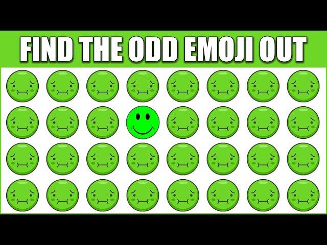 HOW GOOD ARE YOUR EYES #148 l Find The Odd Emoji Out l Emoji Puzzle Quiz