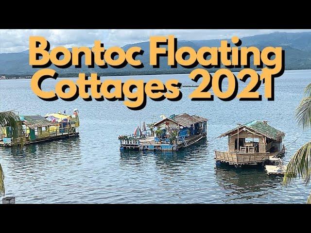 FLOATING COTTAGES in Bontoc  (DAY & NIGHT View )