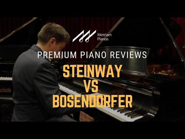 Steinway vs Bösendorfer Pianos Brand Comparison - New York, Vienna - Acoustic Pianos