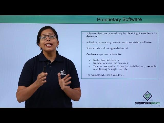 Proprietary Software
