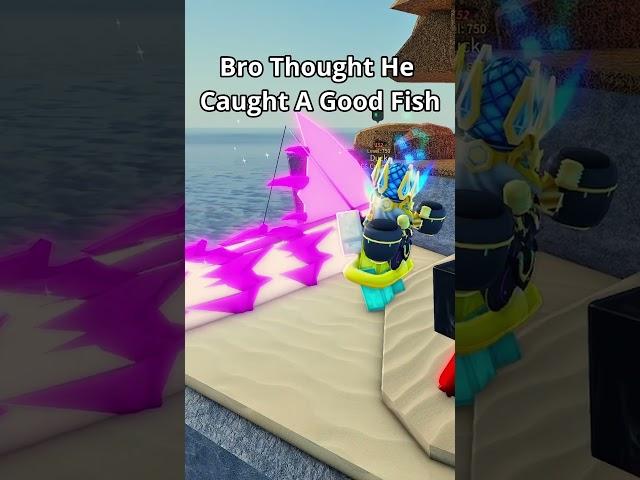 He Thought He CAUGHT THAT?! #roblox #robloxfisch #fisch