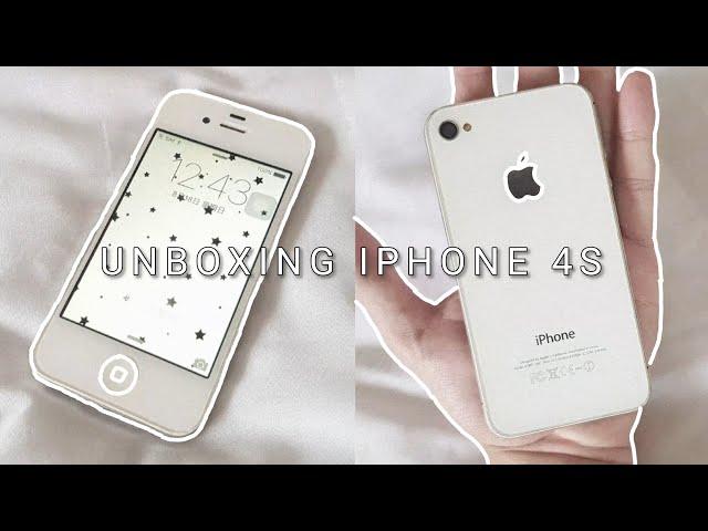 UNBOXING IPHONE 4S IN 2024