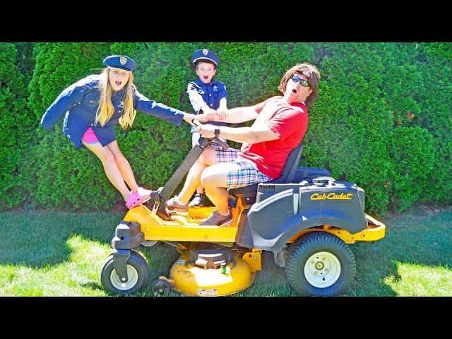 Sketchy Mechanic Learns How To Mow The Lawn