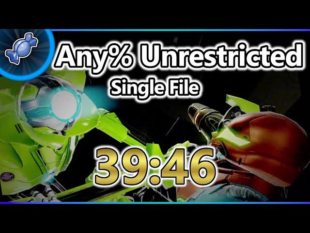 [Former World Record] 39:46 - Any% Unrestricted Single File - Metroid Dread