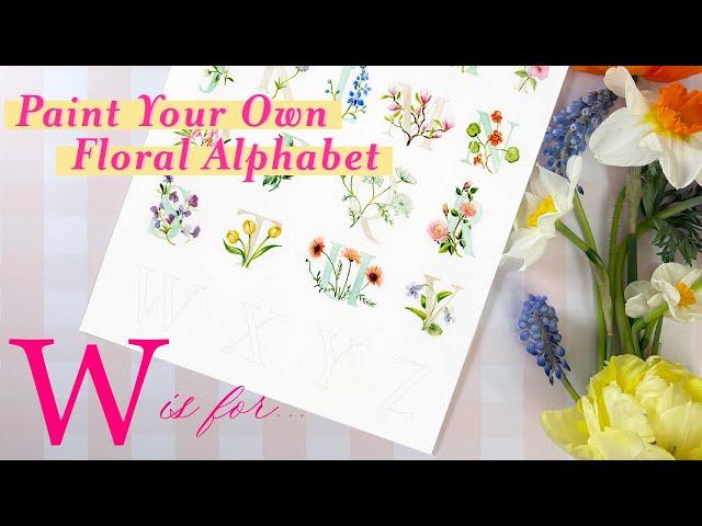 Easy Wisteria Watercolor for Beginners!
