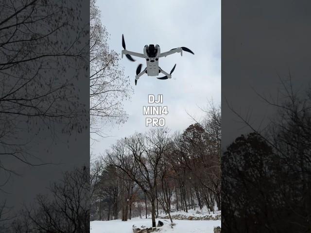 Dji mini4 pro Rotation Vertical video !!! 미니4 프로 카메라 90도 수직 고도 회전