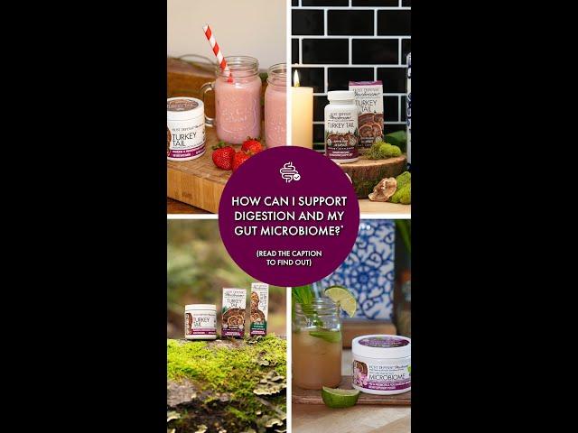 Digestion and gut microbiome support!*