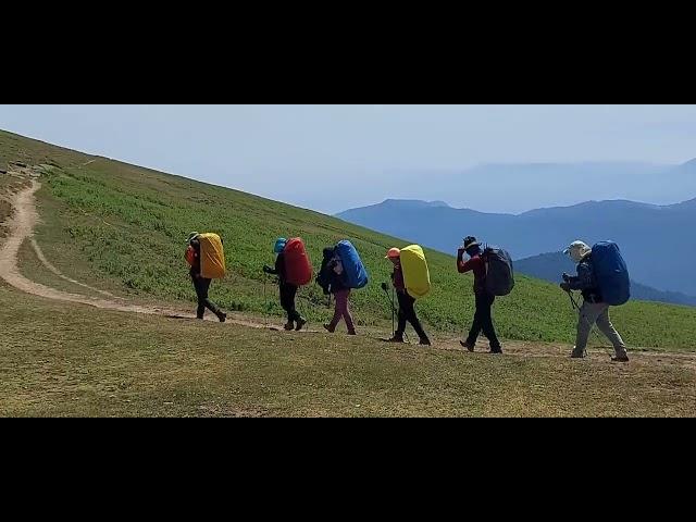 trekking zanjan to gilan. iran