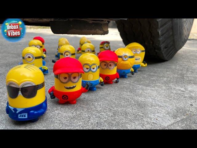 Satisfying with Unboxing MINIONS Crushing Crunchy & TOYS STORY 4 & DESPICABLE ME 4 Toys