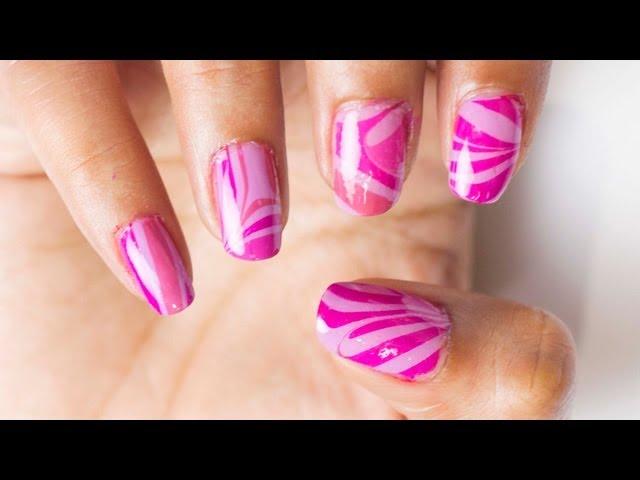 DIY Marble Nail Art Stickers! | Sonal Sagaraya