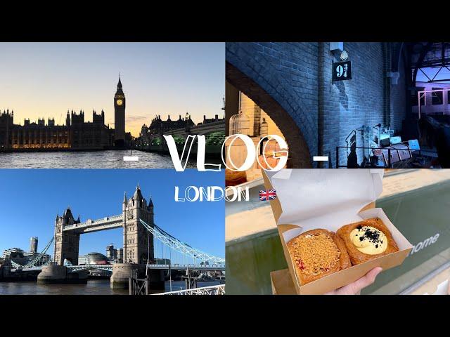 London Vlog  | 倫敦四天三夜 其實有很多美食！🪄哈利波特工廠Borough Market  Cambridge