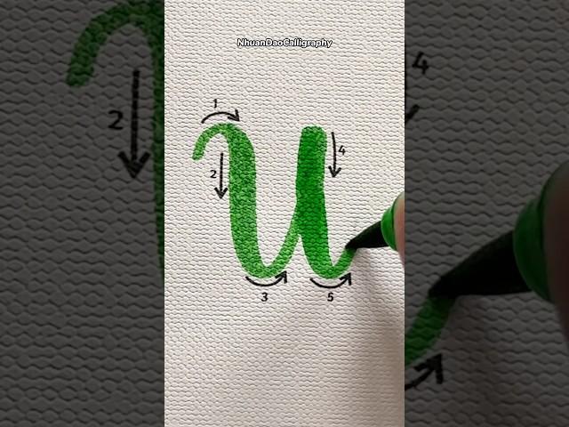 Do you need Full Tutorial ️ #shorts #nhuandaocalligraphy #calligraphy #lettering