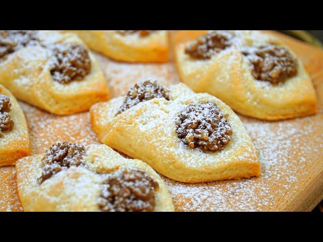 Easy shortbread cookies with filling