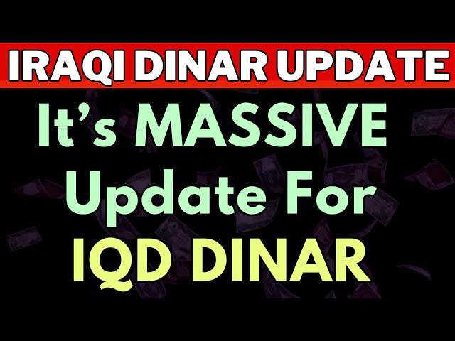 Iraqi DinarIraqi Dinar New Update Today 2024 / Iraqi Dinar News Today / Iqd Rv / Dinar News Today