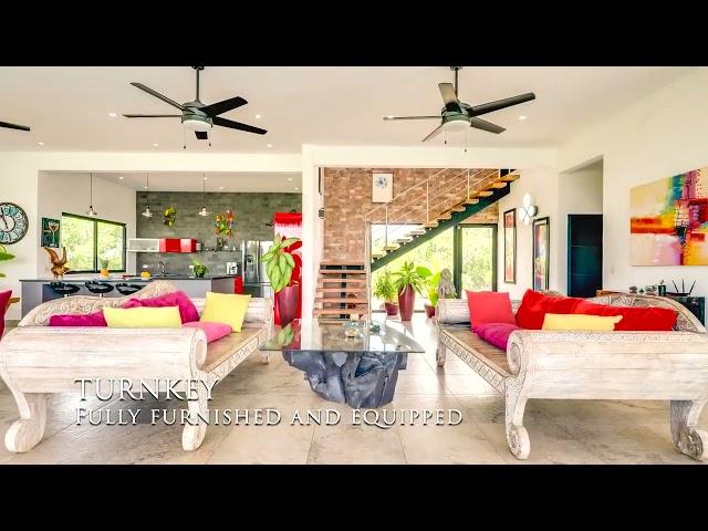 Villa with ocean view in Lindero, Guanacaste, Costa Rica