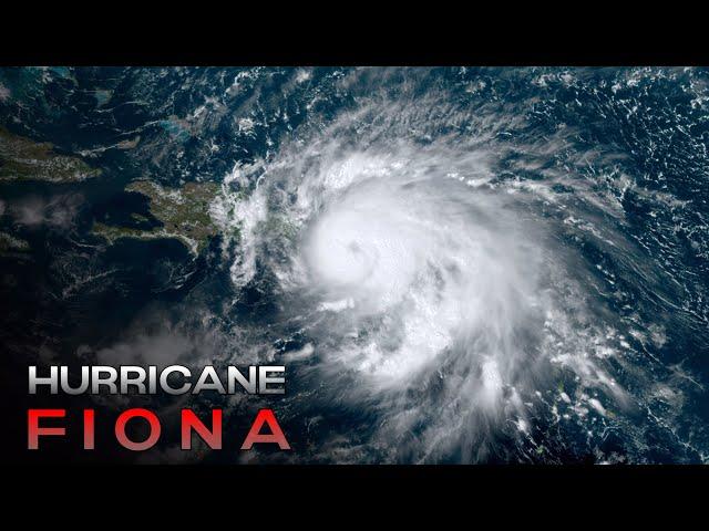 2022 Hurricane Fiona Satellite Imagery - Puerto Rico Landfall