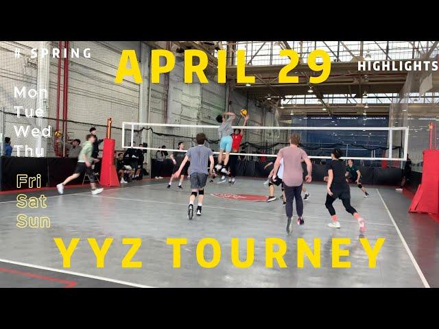 YYZ Volleyball Tourney: Middle Plays