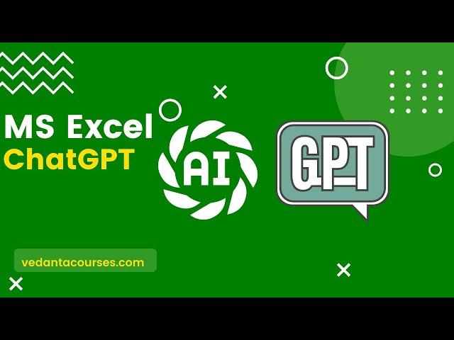 ChatGPT in MS Excel I ASK AI I AI Table I AI Fill I AI Translate and more #vedantacourses.com