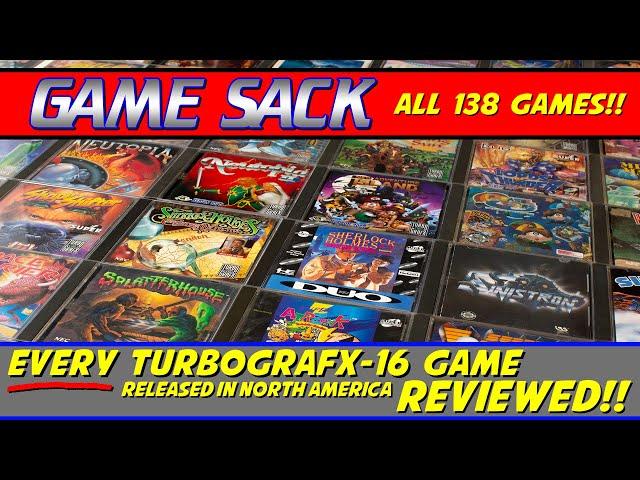 Every TurboGrafx-16 Game REVIEWED! - Card and CD