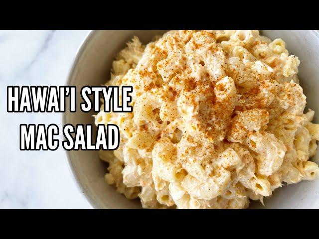 Hawai’i Local Style MAC SALAD