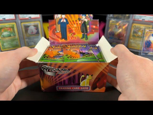 Opening a 2000 Pokemon Gym Challenge Booster Box!!!