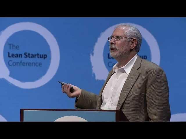 Steve Blank, Evidence-based Entrepreneurship, The Lean Startup Conference 2013 - 12/10/13