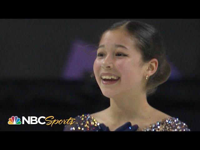 14-year-old Alysa Liu makes history again at 2020 Nationals I NBC Sports