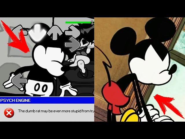 New References in Mickey Mouse FNF | Sunday Night The Final l FNF Vs Oswald | FNF Vs Mickey| Part 23