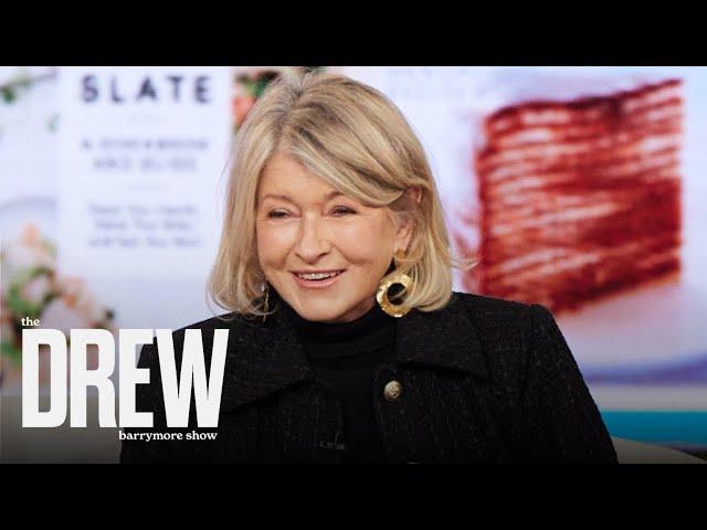 Martha Stewart Reveals the Type of Man Who Doesn't "Interest" Her | The Drew Barrymore Show