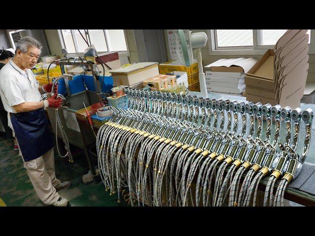 Process of making Water Tap. Korean Faucet Factory in Korea