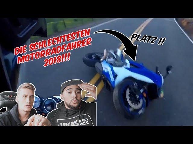 Die schlechtesten Motorradfahrer 2018! - Reaktion mit Blackout