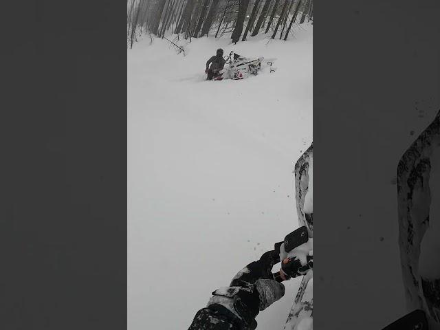 #snowmobile #fail #snowmobilefails