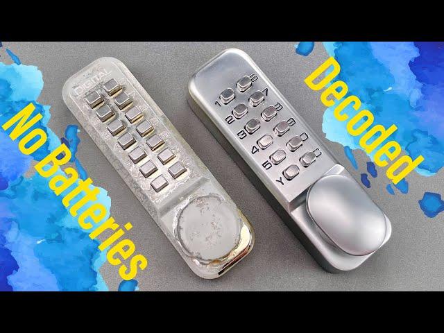 [1479] Mechanical Keypad Deadbolt Decoded