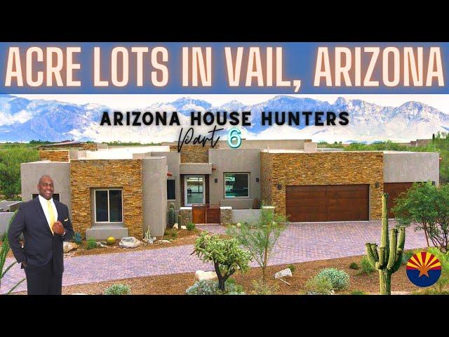 VAIL ARIZONA New Construction Homes On Acre Lots | House Hunters Arizona Part 6