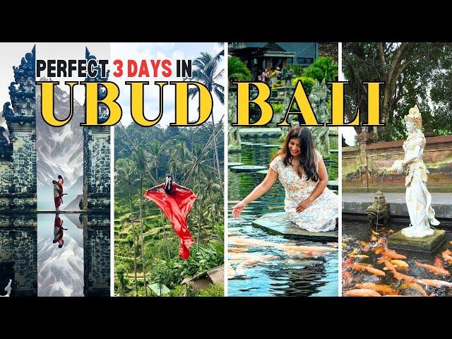 Bali Vlog 2024 | Ubud Itinerary | Villa, Bali Swing, Gates of Heaven, Rice terraces, Tirta Ganga