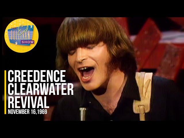 Creedence Clearwater Revival "Down On The Corner" on The Ed Sullivan Show