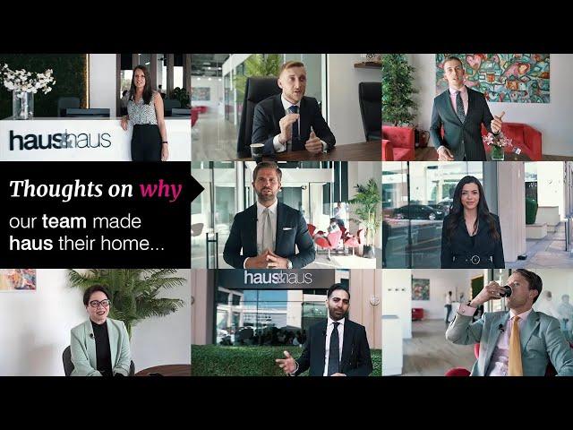 Why haus | Staff Testimonials | Careers at haus & haus | Dubai Real Estate