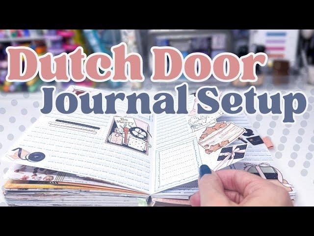 Weekly Creative Journal Setup & Plan With Me November 2024 [Dutch Door Spread]