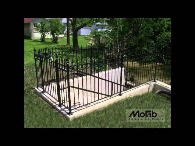 Indiana Ornamental Wrought Iron Fencing MoFab Inc