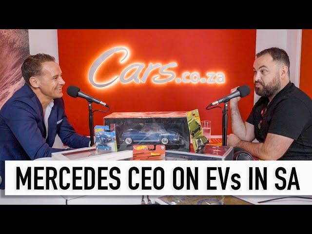 The CEO of Mercedes Benz SA chats about their new electric cars and his favourite AMG