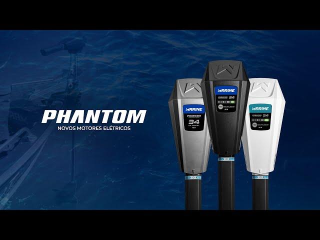 Motores Elétricos Phantom 2023 Marine