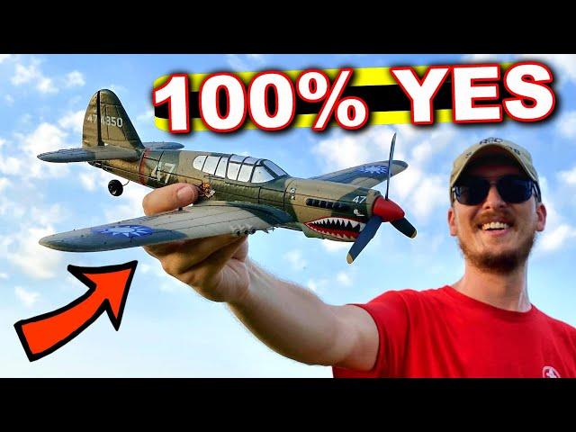 BRAND NEW!!! Eachine P-40 Fighter RC Plane RTF Under $110