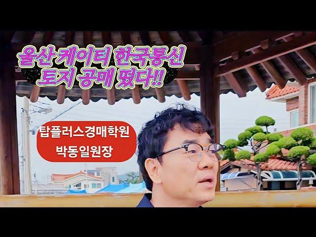 울산탑플러스경매학원 공매 현장답사  #토지전문칼럼니스트 #법원경매 #온비드공매 #탑플러스경매 #박동일원장