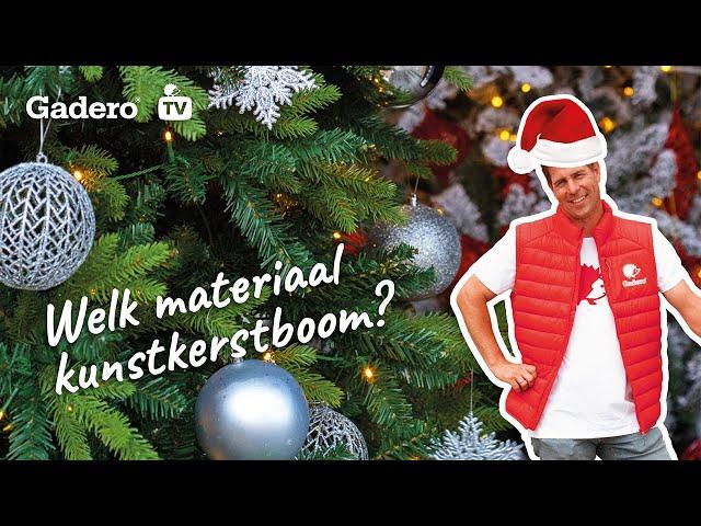 Welk materiaal kunstkerstboom? Ontdek de verschillende soorten!