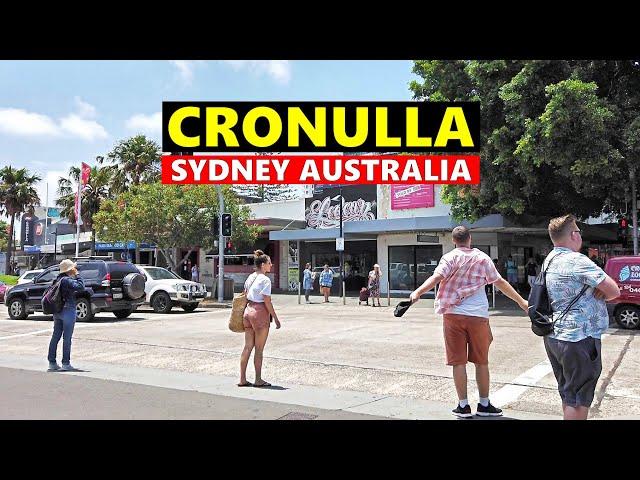 CRONULLA City Centre SYDNEY Australia Walking Tour